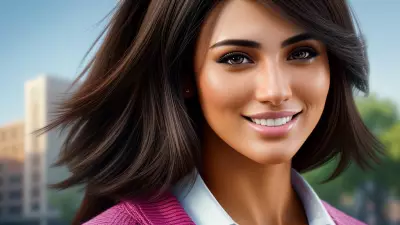 Impressionist Portrait Personification on a College Campus