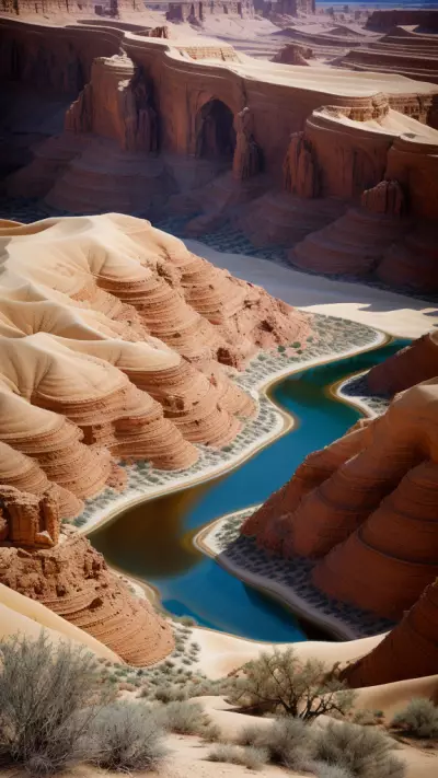 Desert Journey A Textile Creation of Huang Yan