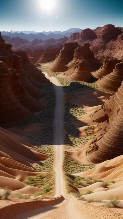 Desert Journey A Textile Creation of Huang Yan