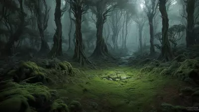 Mevok's Descent A glimpse into the alien forest
