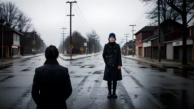Empty Streets, Lonely Souls A Haunting Portrait of Isolation
