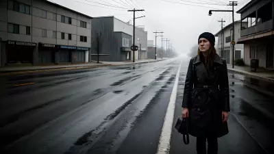 Empty Streets, Lonely Souls A Haunting Portrait of Isolation