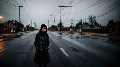 Empty Streets, Lonely Souls A Haunting Portrait of Isolation