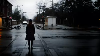 Empty Streets, Lonely Souls A Haunting Portrait of Isolation