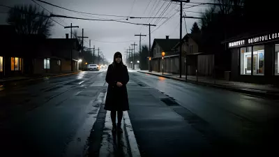 Empty Streets, Lonely Souls A Haunting Portrait of Isolation