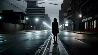 Empty Streets, Lonely Souls A Haunting Portrait of Isolation
