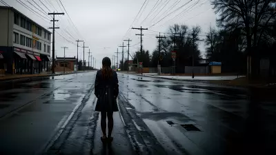 Empty Streets, Lonely Souls A Haunting Portrait of Isolation