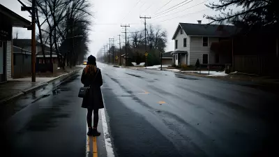 Empty Streets, Lonely Souls A Haunting Portrait of Isolation