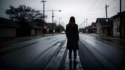 Empty Streets, Lonely Souls A Haunting Portrait of Isolation