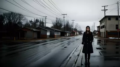 Empty Streets, Lonely Souls A Haunting Portrait of Isolation