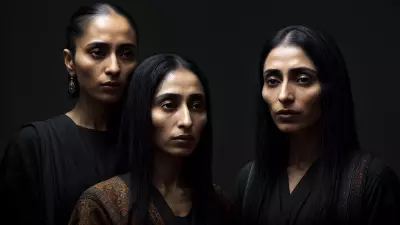 Encounters at the Palette A Portrait Guided by Shirin Neshat's Inspiration