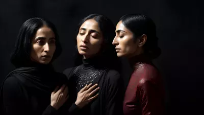 Encounters at the Palette A Portrait Guided by Shirin Neshat's Inspiration