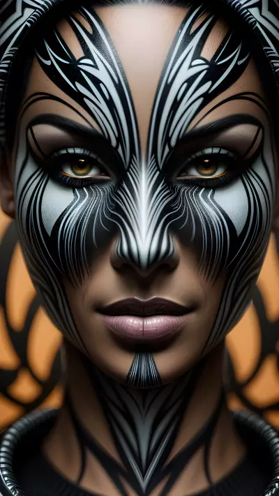 Symmetry In Chaos A Graffiti Wall Meets Rafael Grassetti's Perfect Character Design