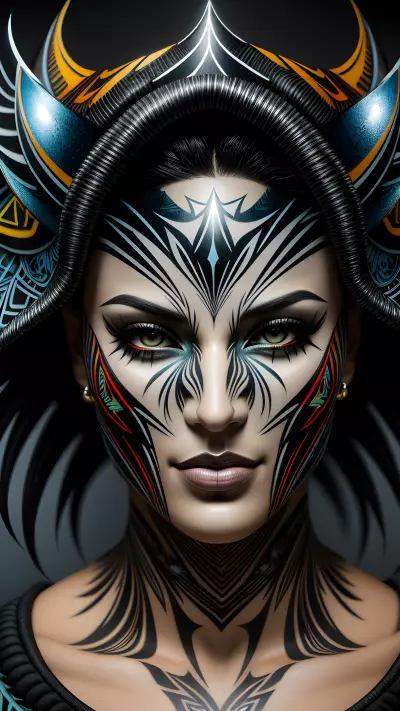 Symmetry In Chaos A Graffiti Wall Meets Rafael Grassetti's Perfect Character Design