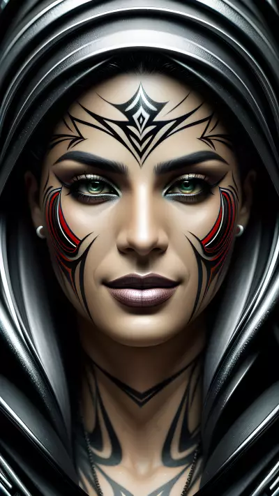 Symmetry In Chaos A Graffiti Wall Meets Rafael Grassetti's Perfect Character Design