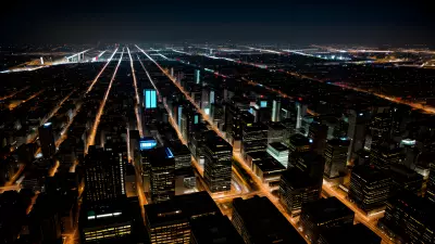 Dramatic Cityscape Reflecting the Mercurial Nature of a Teacher's Mind