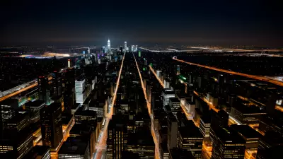 Dramatic Cityscape Reflecting the Mercurial Nature of a Teacher's Mind