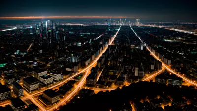 Dramatic Cityscape Reflecting the Mercurial Nature of a Teacher's Mind