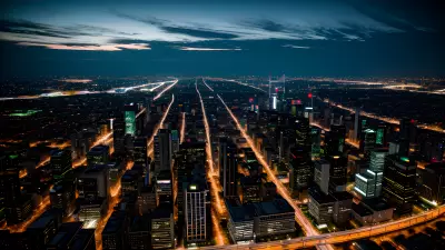 Dramatic Cityscape Reflecting the Mercurial Nature of a Teacher's Mind