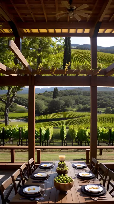 Sip and Savour in the Serenity of Our Outdoor Winery Tasting Room