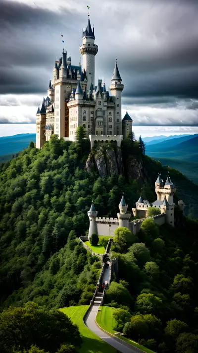 Mystical Castle   Conquering Nature's Majesty