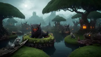 Terrifying Fur Beasts on the Enchanted Floating Island