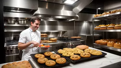 Baking Up Freshness A Food Photography Experience