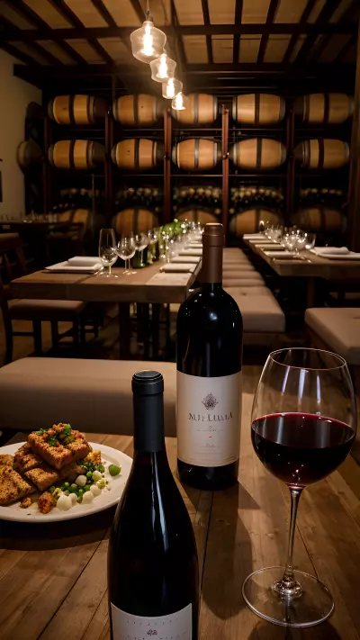 Capturing wine and dishes A photographer's journey in a winery