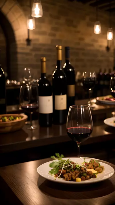 Capturing wine and dishes A photographer's journey in a winery