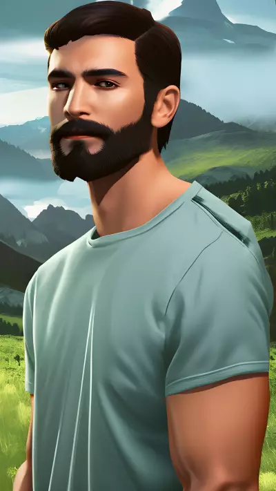 Vast Quiet Wilderness Extending for Miles