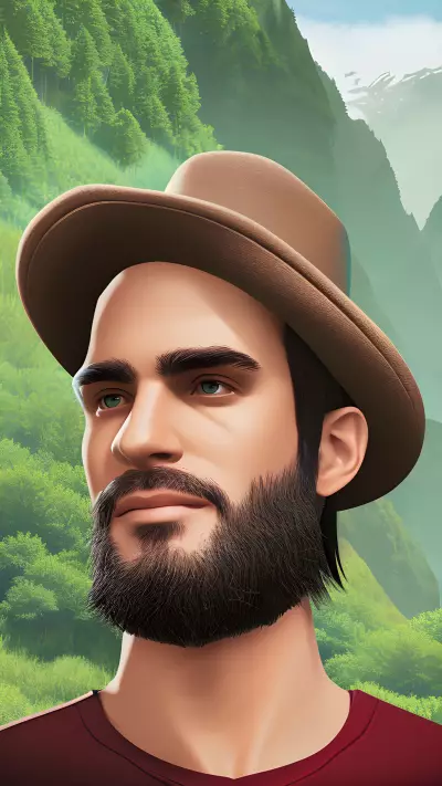 Vast Quiet Wilderness Extending for Miles