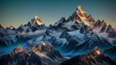 Macro Mountain An Artistic Exploration of Changing Landscapes