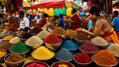 Cultural Traditions Exploring a Vibrant Marketplace