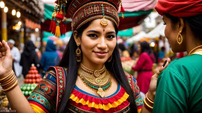 Cultural Traditions Exploring a Vibrant Marketplace