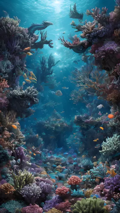 Coral Labyrinth A Colorful Underwater Adventure