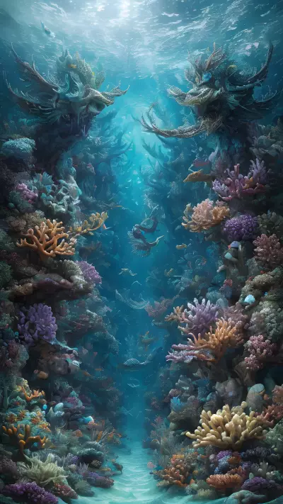 Coral Labyrinth A Colorful Underwater Adventure