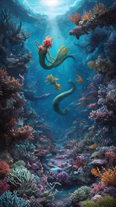 Coral Labyrinth A Colorful Underwater Adventure