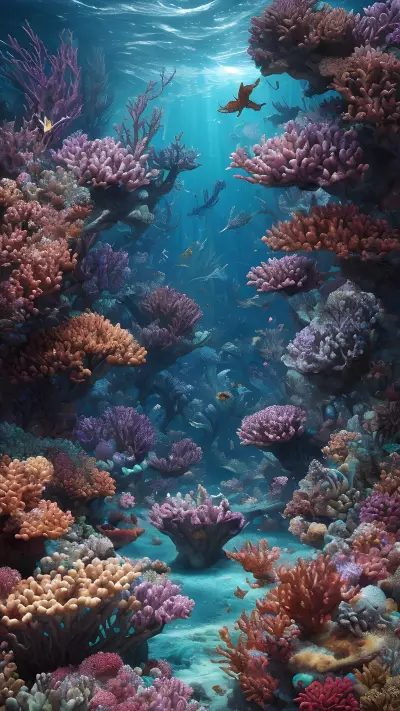 Coral Labyrinth A Colorful Underwater Adventure