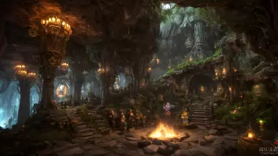 City of Magic An Underground Fantasy Enclave