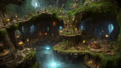 City of Magic An Underground Fantasy Enclave