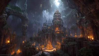 City of Magic An Underground Fantasy Enclave