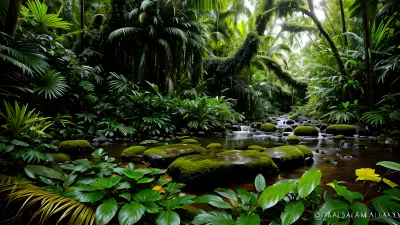 Dance of Life in the Tropical Rainforest