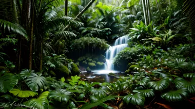 Dance of Life in the Tropical Rainforest