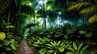 Dance of Life in the Tropical Rainforest