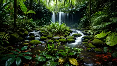 Dance of Life in the Tropical Rainforest