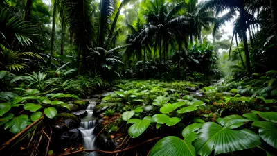 Dance of Life in the Tropical Rainforest