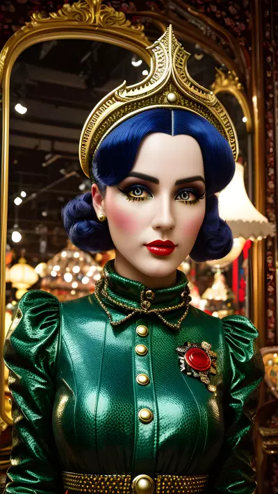 Retro Personality Eccentric Antique Shop Design