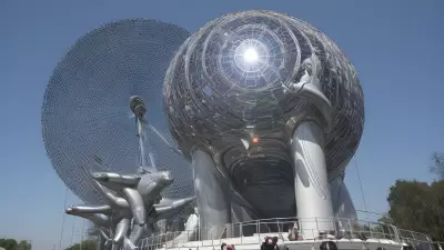 Solar Drone A Sustainable Art Installation Inspired by Yue Minjun