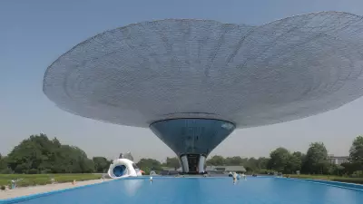 Solar Drone A Sustainable Art Installation Inspired by Yue Minjun