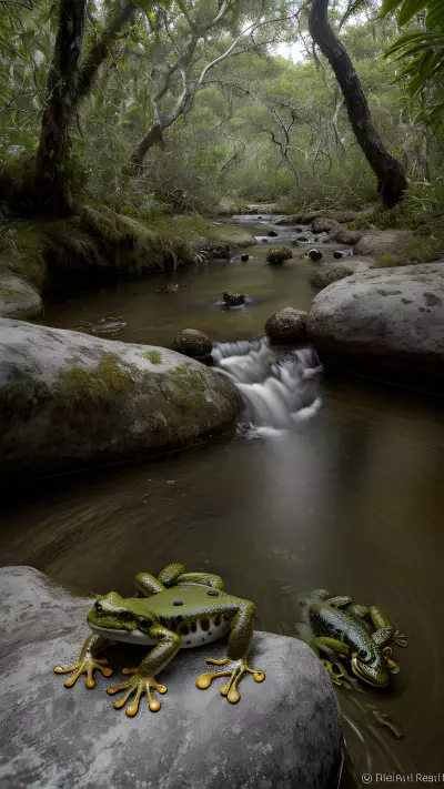 New Perspectives Untouched Game Reserves with Amphibian Protagonists